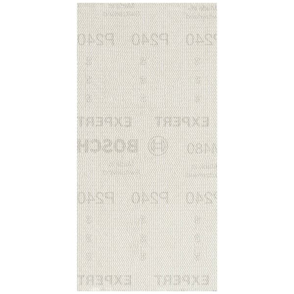 Bosch Accessories EXPERT M480 2608900749 Slipnät för oscillerande slipmaskin operforerad Kornighet 240 (L x B) 186 mm x