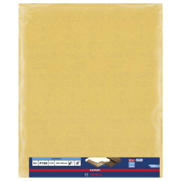 Bosch Accessories EXPERT C470 2608900962 Handslippapper Kornstorlek 150 (L x B) 280 mm x 230 mm 50 st