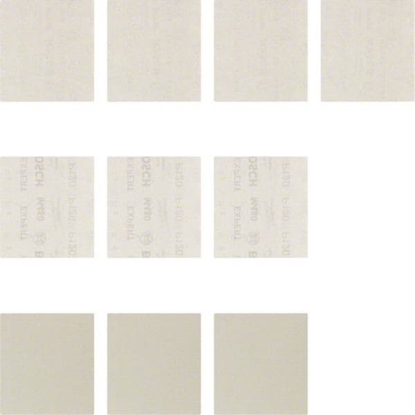 Bosch Accessories 2608901666 Slipnät för oscillerande slipmaskin Kornighet 80, 120, 180 (L x B) 115 mm x 107 mm 1 set