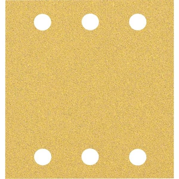 Bosch Accessories 2608901655 Slippapper för svängslipare Kornighet 60 (L x B) 107 mm x 115 mm 50 st