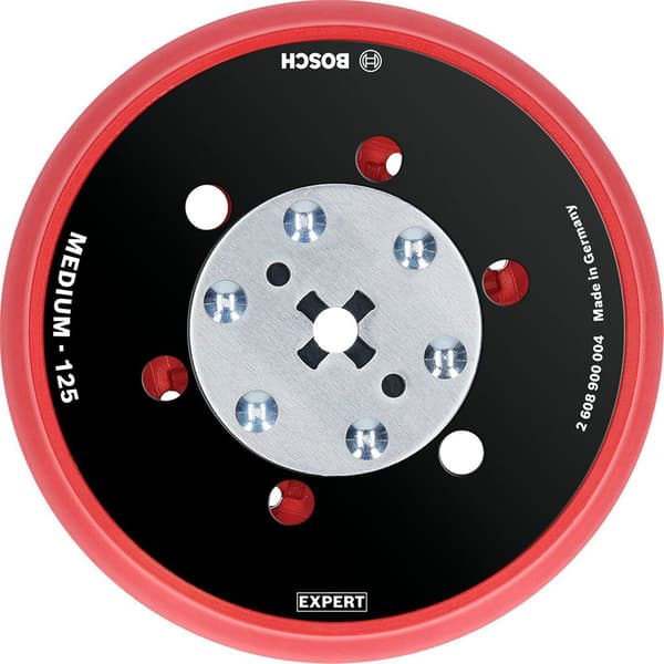 Bosch Professional Medium M Expert 8+5/16 Oscillerande Multiverktyg Sandpapper Stöd 125 Mm Silver