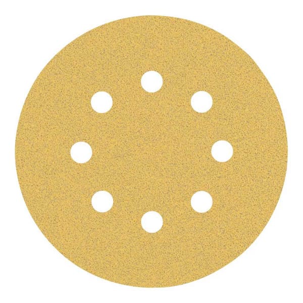 Bosch Professional Excentrisk Griptape Expert C470 125 Mm 8p G80 125 Mm 50 Enheter Guld