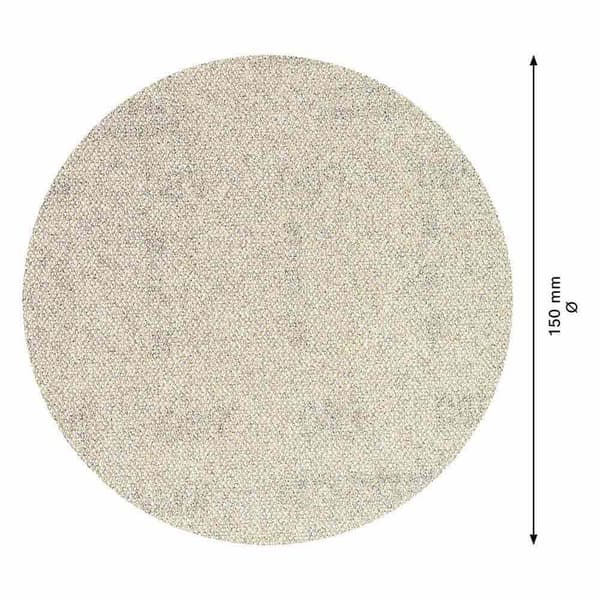 Bosch Professional Sandpapper Expert M480 150 Mm G80 50 Enheter Beige