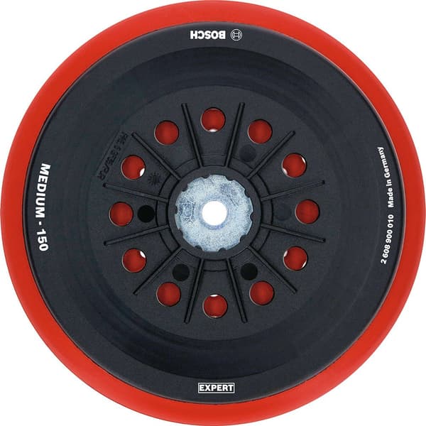 Bosch Professional Excentrisk Slipplatta Expert Multiperforado Medium 150 Mm Röd