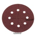 Miniatyrbild 4 av 4: 160st Sandpapper Slipning Polerskiva Pad 125mm 8-håls korn 40#-2000#