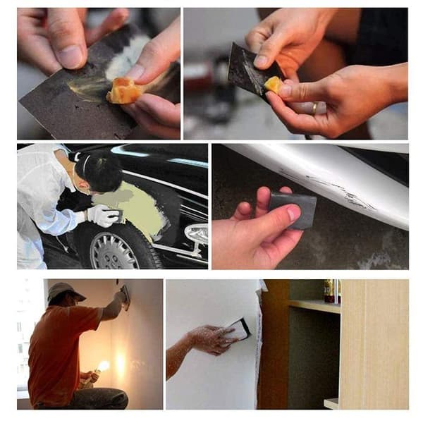 39 bitar sandpapper 80 till 10000 korn torrt och vått fint sandpapper lämpligt för bilmöbler sten trä metall glas