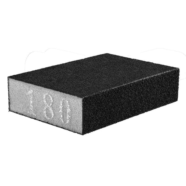 Slibesvamp 70 x 25 x 100 mm, K180