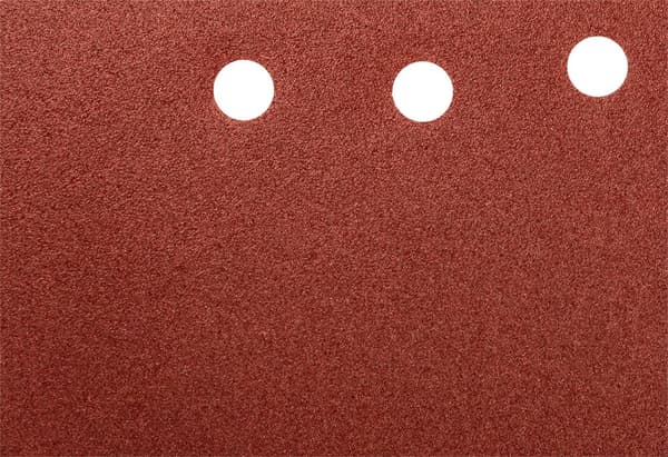 Kardborresandpapper 115 x 230 mm, K120, 5 st, med hål