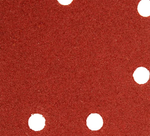 Velcro sandpapir delta 140 x 140 x 80 mm, K120, 5 stk., med huller