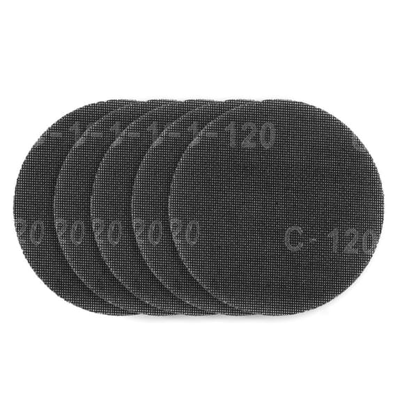Kardborregips slipnät 180 mm, K120, 5 st för slipmaskin 59G263