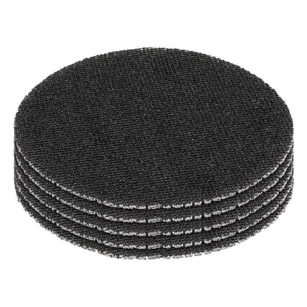 Trend - AB/125/240M - Slipskivor med krok och ögla i slumpmässig omloppsbana, 125 mm, 240 korn, 5-pack