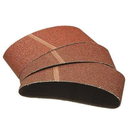 Slipband - WOLFCRAFT - 76 x 457 mm - Korn 40 - Korn 80 - Korn 120