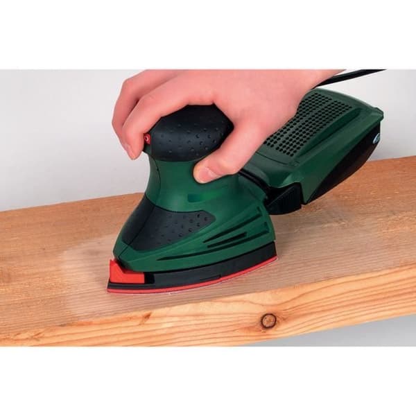 WOLFCRAFT 10 Perforerade gripkuddar korn 120 bredd 95mm