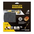 Miniatyrbild 1 av 2: Slipmedi - STANLEY - Kits för väggslipmaskin 5041125 - Svart