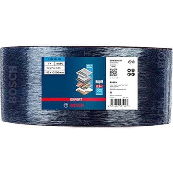 Ogenborstar utan väv - BOSCH - N880 - Bredd 115 mm - Längd 10 m - Slipaccessoar