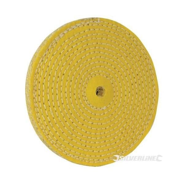 Sisal Polerskiva - 150mm Silverline