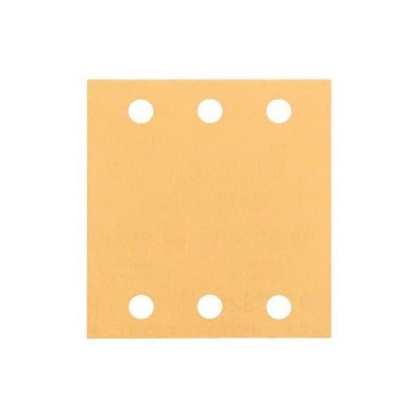 BOSCH 10 slipskivor för orbitalslip - 115 x 107 mm - 6 hål - Korn 180