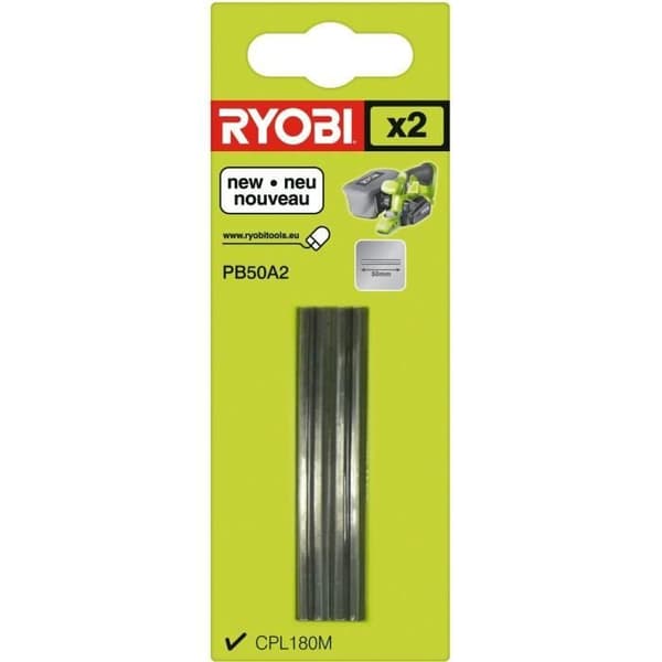 RYOBI 2 engangsklinger (karbid) 50 mm til flad ONE+