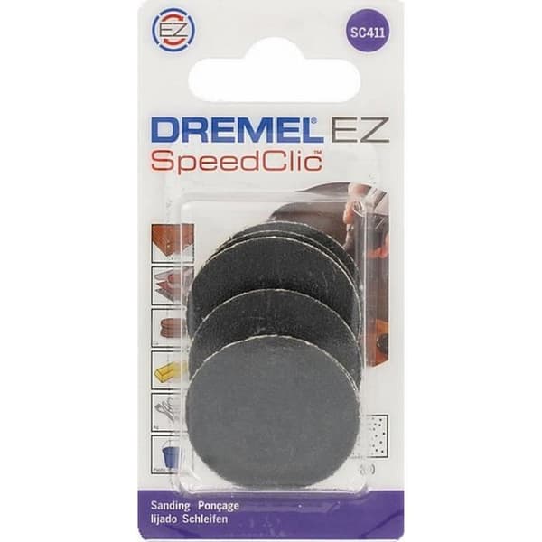 DREMEL 6 S411 Speedclic SZ slipskivor