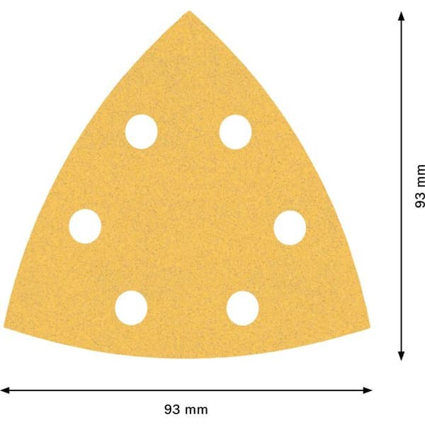50 Expert C470 D 93x93mm G 120 slipskivor för Delta-slipmaskiner - BOSCH - 2608900930