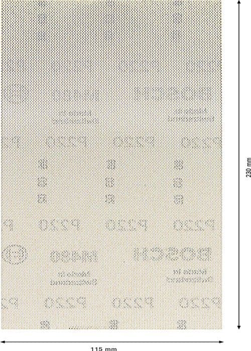 Slipande ark - sandpapper - slipplatta - slipande triangel Bosch tillbehör - 2608900773