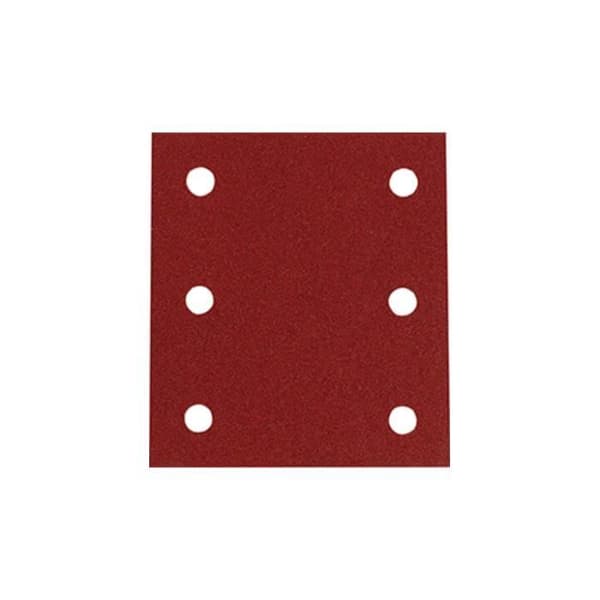 Sandpapper - MAKITA - Set P-15883 - 102x114mm - Olika kornstorlekar - Kardborrefäste