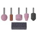 Miniatyrbild 1 av 3: Abrasive Wheel Kit - wolfcraft - 6 delar - Ø 6 mm - Aluminiumoxid - Slipning ingår