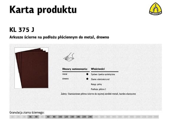 K.CANVAS ARK. P 240 KL375J /50 stk.