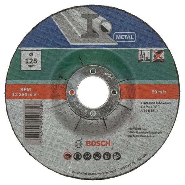 Kapskiva diameter 125 x 5 st - BOSCH