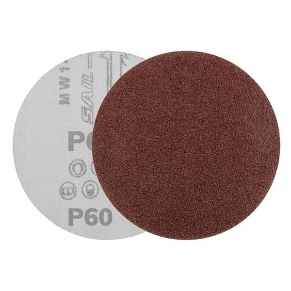 Sandpapper för 125 mm skiva 10 st blandskivor