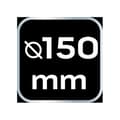 Miniatyrbild 5 av 6: Poleringskudde 150 x 150 mm x 25 mm, medelgrov svamp