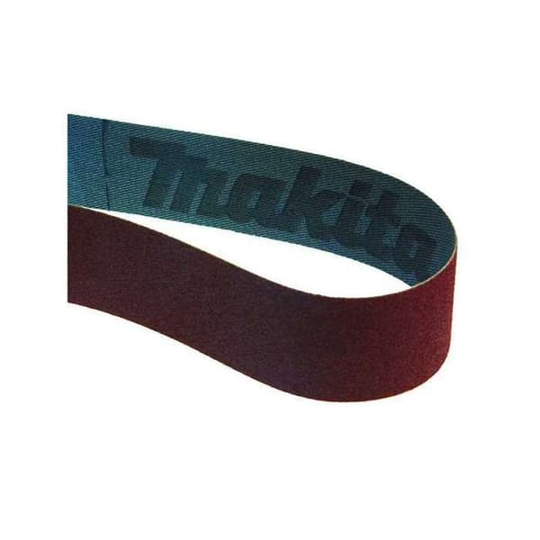 Set med 5 MAKITA 30x533 mm slipband för metallträ för MAKITA 9031 bandslipmaskin