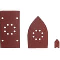 Miniatyrbillede 1 af 2: RYOBI - Assorteret sæt med 30 slibemidler til EMS180RV / RMS180 / RMS170 slibemaskiner (10 x 1/3 ark + 10 trekanter + 10 fingre) - SMS30A