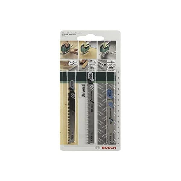 Jigsaw Progressor T Shank - BOSCH - Set med 3 blad för Jigsaw