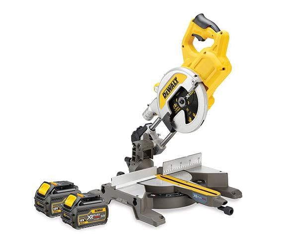 DEWALT FLEXVOLT JIIRISAHA 54V / 18V 216mm 2 x 6.0Ah LI-ION DCS777T2