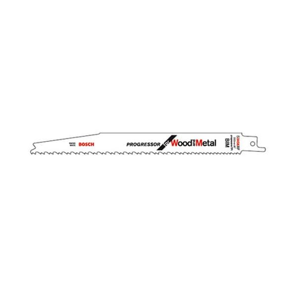 5 blad för sabelsåg ''Progressor for Wood and Metal'' (S3456XF) - BOSCH - 2608654406