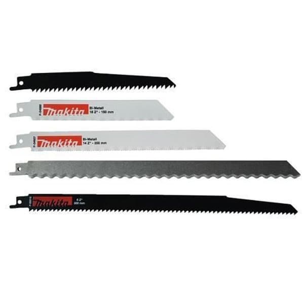 Kolvsåg - Makita - P-83951 - 5 stycken - Svart färg - Metallanvändning