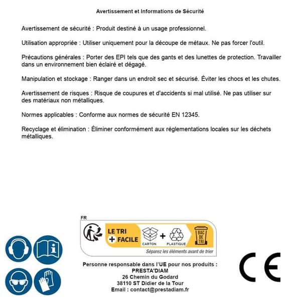 Bågfil - SILVERLINE - 300 mm - Handtag i aluminiumlegering - Kraftfull bladspänningsmekanism
