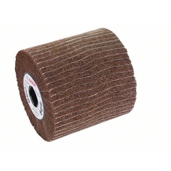 Non-woven lamellrulle - BOSCH - Ø 100 mm - Finkornig - höjd 100 mm