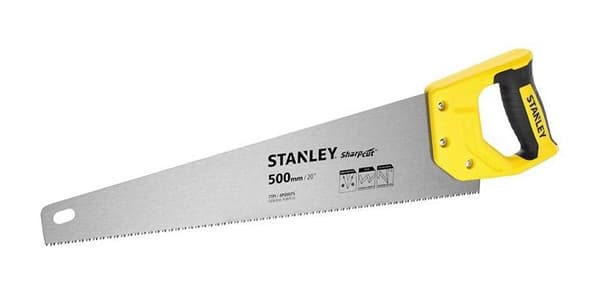 500 mm Universal träbearbetningshandsåg 'Sharpcut' - STANLEY - STHT20367-1