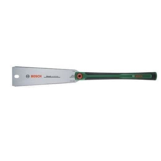 Bosch Ryoba japansk såg 250 mm (exakta/släta snitt, flexblad, SK5 stål, dubbla tänder, Softgrip-handtag)