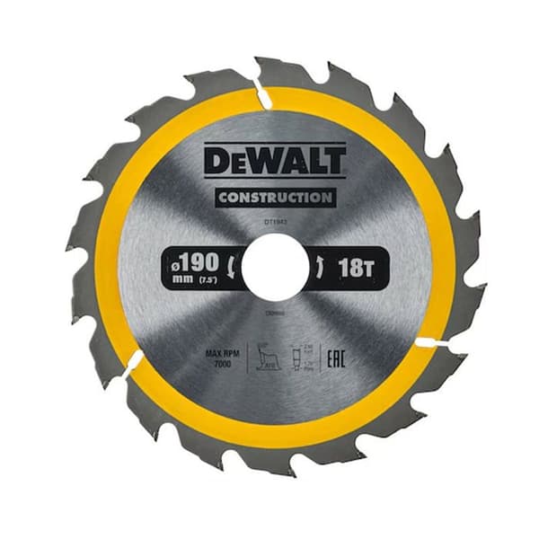 Cirkelsågblad - DeWALT - DT1945-QZ - 190-30 mm - 40 tänder