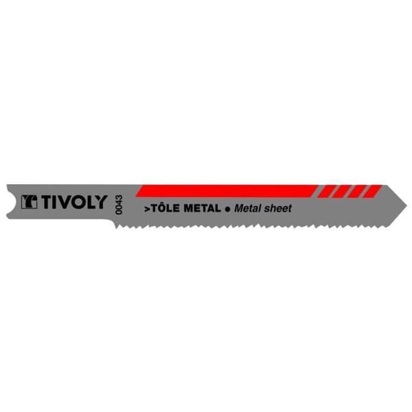 Lame scie sågtång för plåt och metall - TIVOLY - Black&amp;Decker - U-fäste - Typ av fin skärning