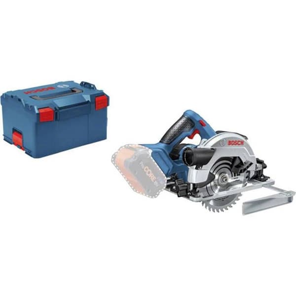 Bosch Professional GKS 18V-57 G Cirkelsåg med 165 mm blad, utan batteri, i en Lboxx - 06016A2101