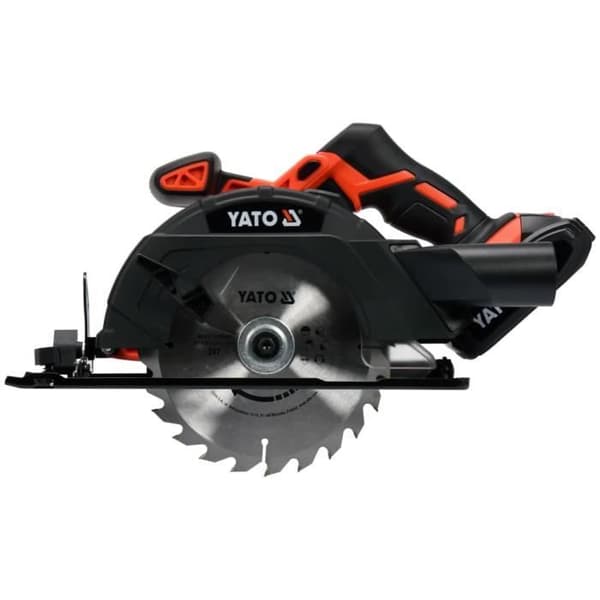 YATO-cirkelsåg med 2,0Ah 165 mm 18V Li-Ion-batteri