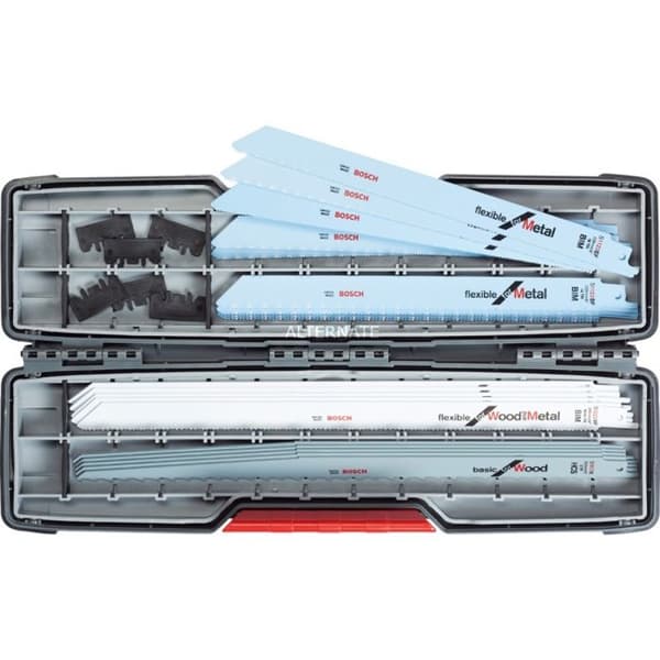 Coffret med 20 sågblad för sticksåg BOSCH - Trä / metall - 2607010996