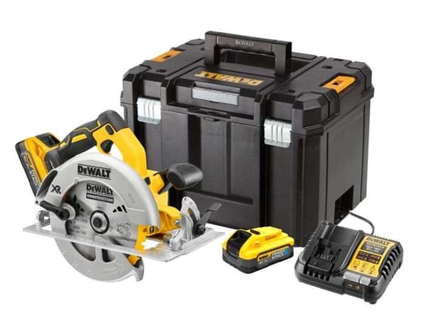 Trådlig cirkelsåg - DeWALT - DCS570H2T - 18 V - 2 batterier 5,0 Ah - Borstlös motor