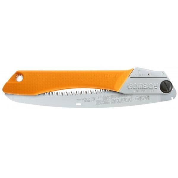 Fällkniv - SILKY - GOMBOY CURVE 240-8 - 240 mm - Stål - Färg Orange