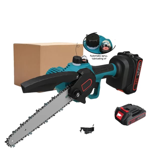 Elektrisk Mini Beskæringssav, 3000W Børsteløs Motor, 24V Lithium-Ion Batteri,Med 1X batteri