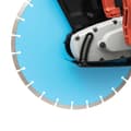 Miniatyrbild 4 av 4: Elektrisk Betongsåg, 3000W Ren Kopparmotor, 35 cm Bladdiameter, 13,5 cm Skärdjup